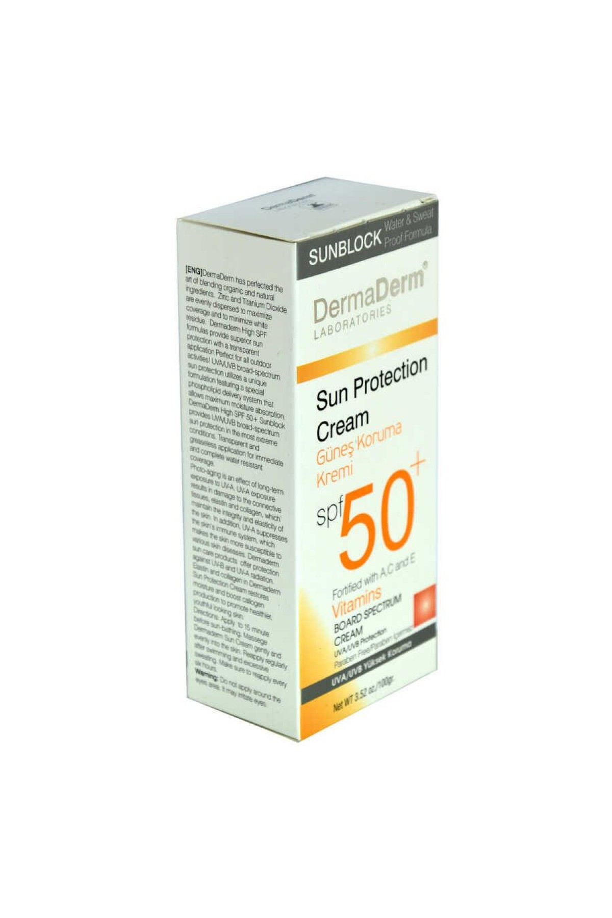 Lisinya214 Güneş Koruma Kremi Spf 50+ Faktör Parabensiz UVA/UVB Yüksek Koruma 100 Gr