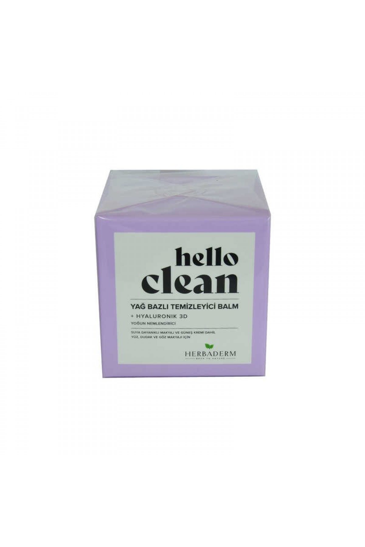 Lisinya214 Hello Clean Yüz Dudak ve Göz için Yağ Bazlı Temizleyici Balm Hyaluronik 3D 100 ML