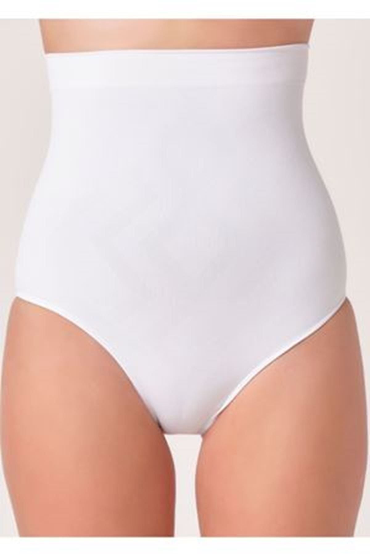 Beyaz Kadın Dikişsiz Slip Korse Beyaz Kadın Dikişsiz Slip Korse