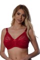 Bordo Dantelli Toparlayıcı Sütyen Bordo Dantelli Toparlayıcı Sütyen