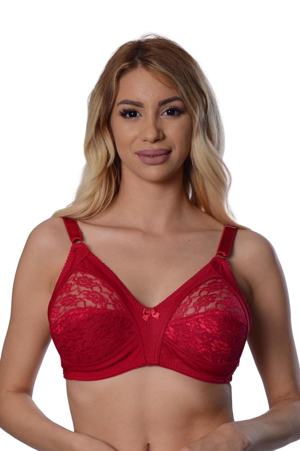 Bordo Dantelli Toparlayıcı Sütyen Bordo Dantelli Toparlayıcı Sütyen