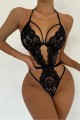 Şık Dantelli Babydoll Gecelik Lisinya945 Şık Dantelli Babydoll Gecelik
