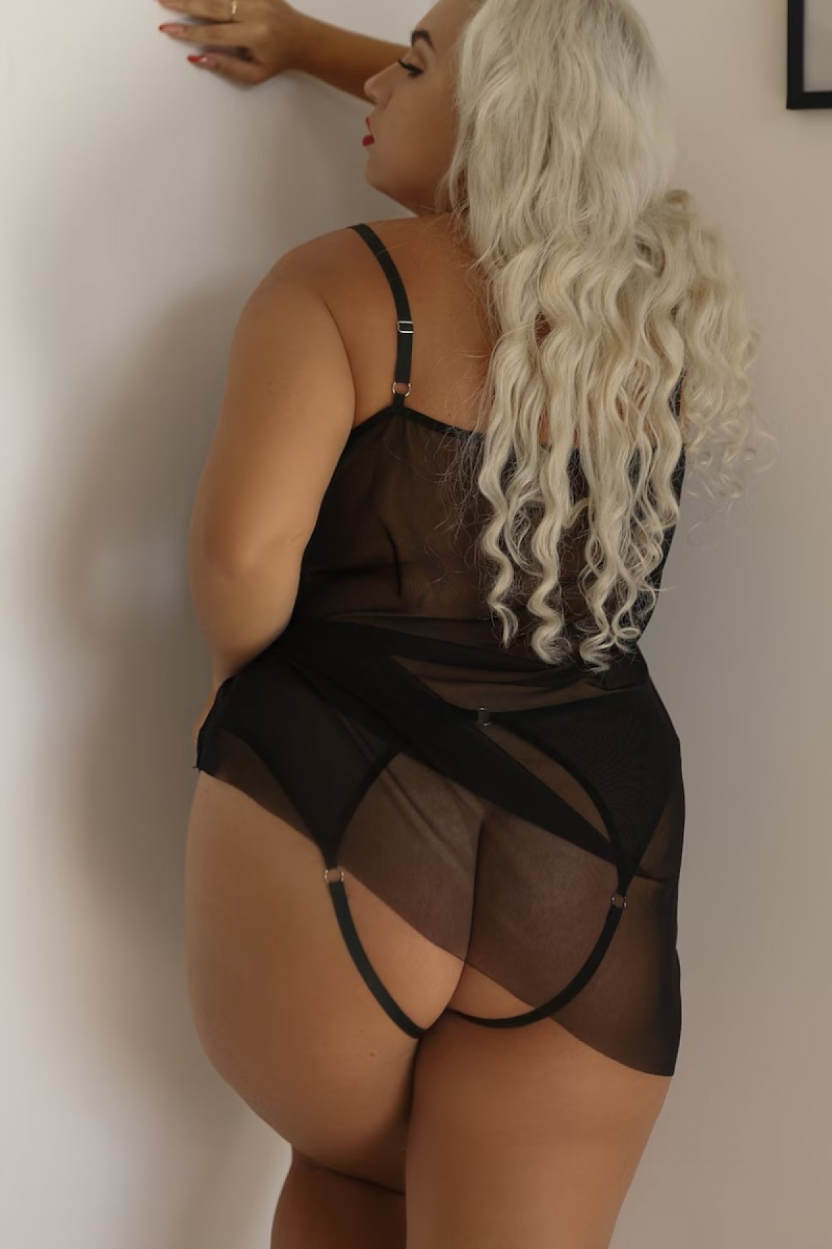 Lisinya945 Transparan Büyük Beden Kısa Tül Gecelik Lisinya945 Transparan Büyük Beden Kısa Tül Gecelik