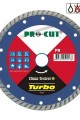 Procut AB 115 mm Turbo Kanallı Elmas Testere Lisinya202 Procut AB 115 mm Turbo Kanallı Elmas Testere