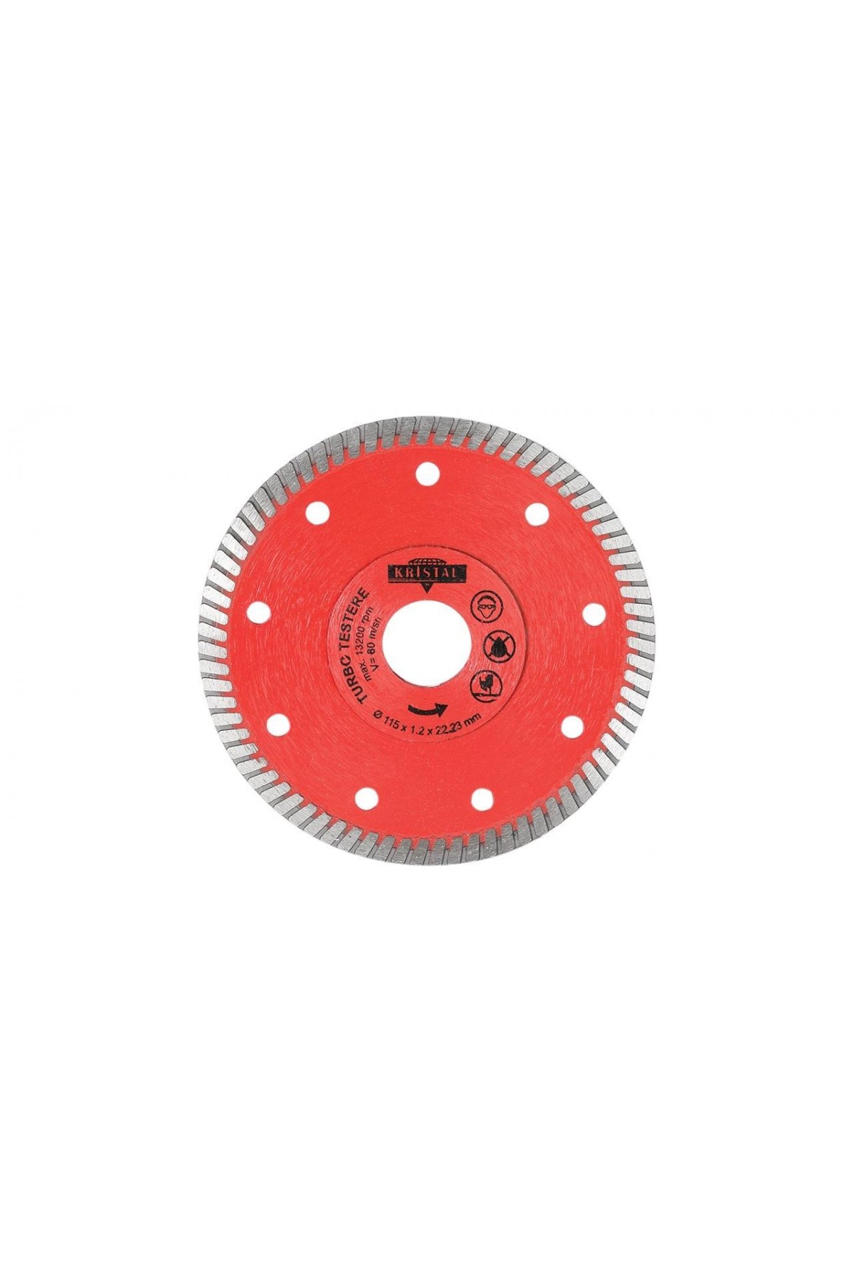 Kristal Turbo Elmas Testere 115 mm