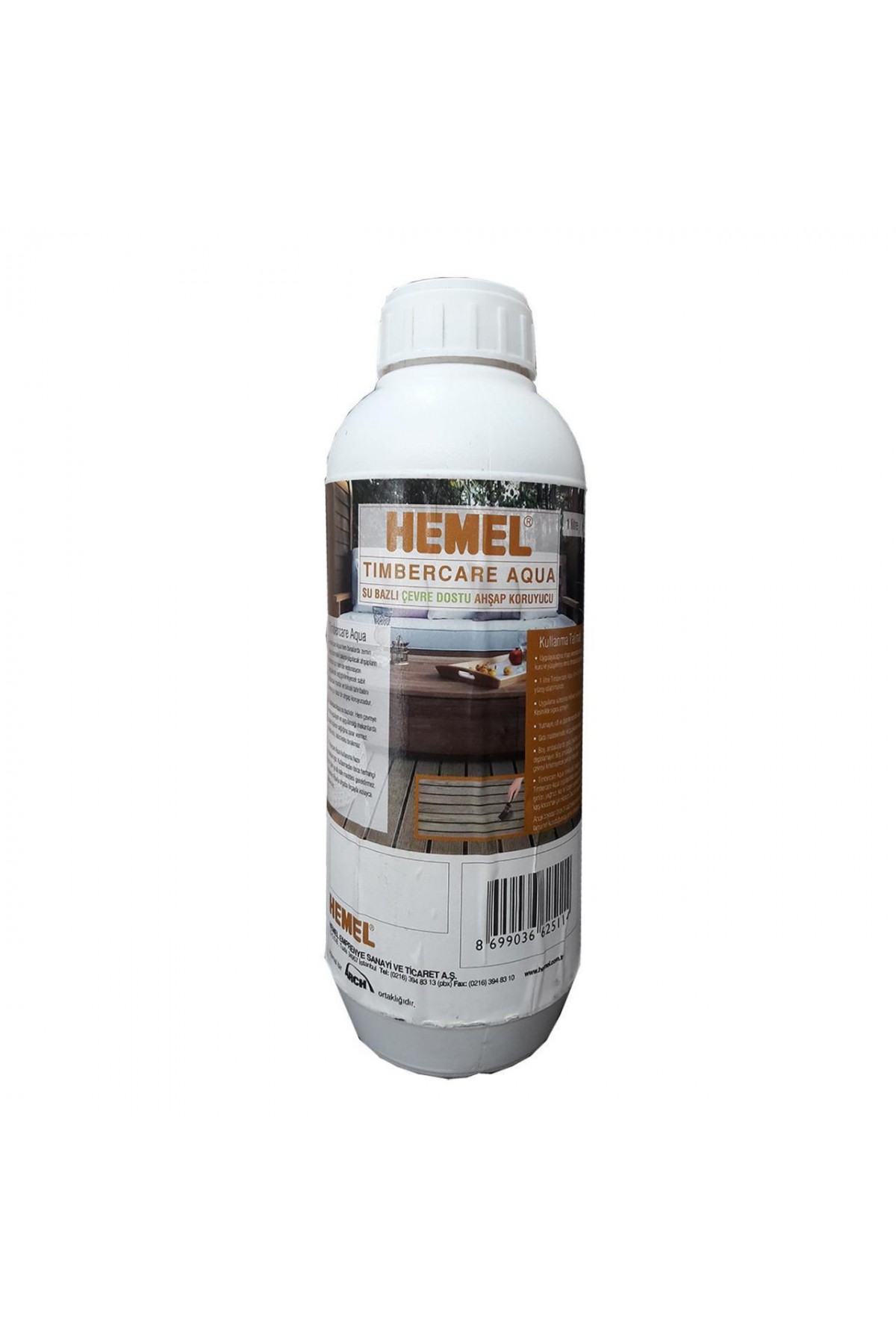 Lisinya202 Hemel Timbercare Aqua Emprenye 1 Litre Şeffaf