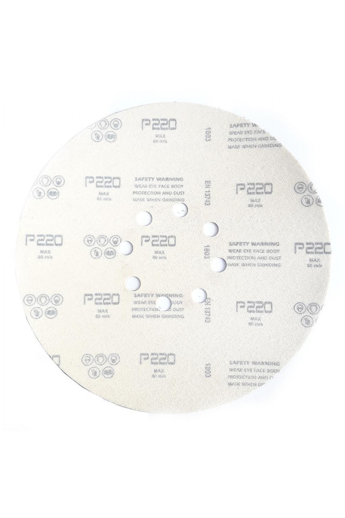 Lisinya202 Velcro 225 mm 220 Kum Alçı Zımpara Makinası Yedeği