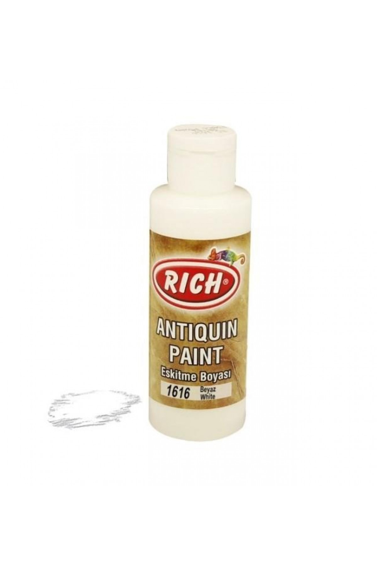 Rich 1616 Beyaz 120 ml Eskitme Ahşap Boyası Lisinya202 Rich 1616 Beyaz 120 ml Eskitme Ahşap Boyası