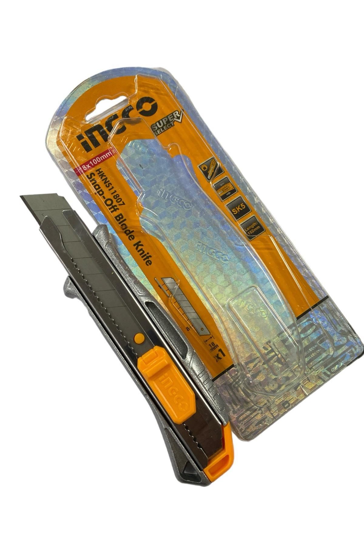 İngco HKNS1807 Maket Bıçağı 18 mm Lisinya202 İngco HKNS1807 Maket Bıçağı 18 mm