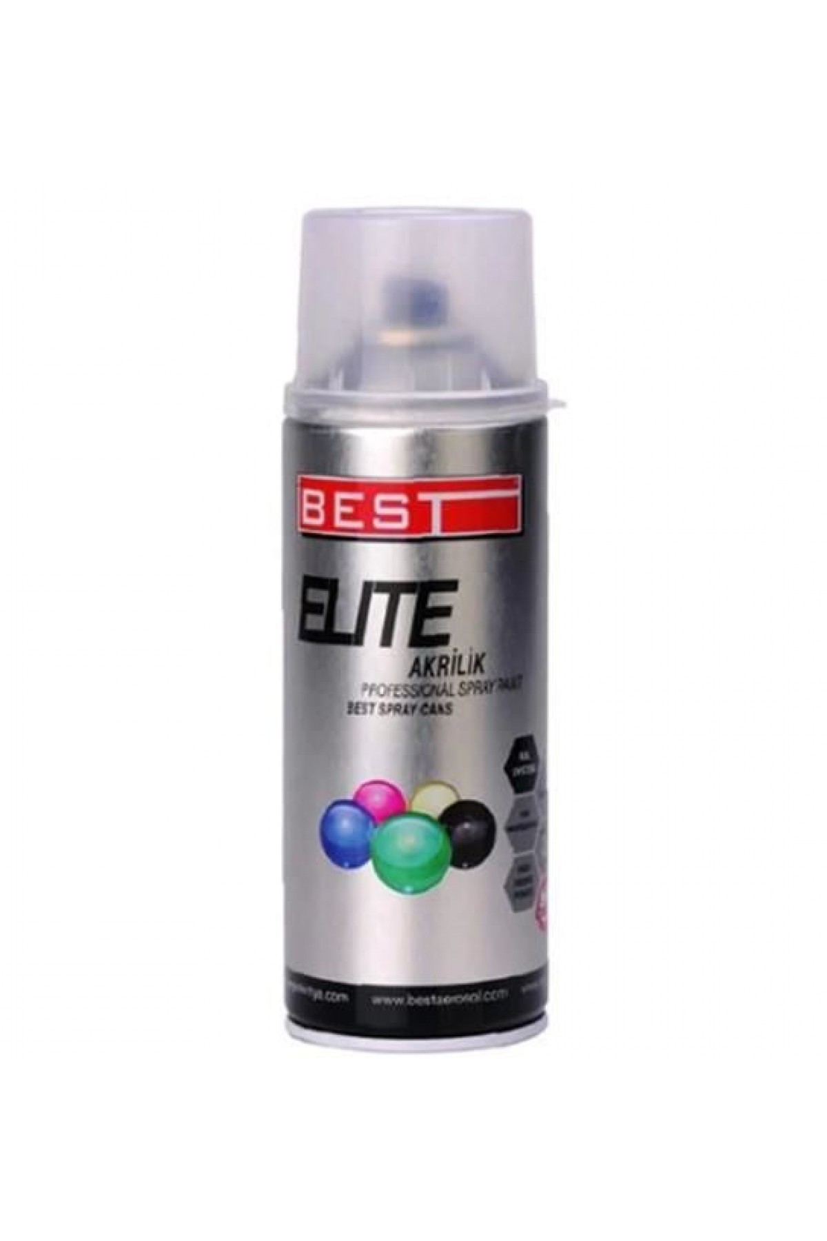 Best Elite 8017Kahverengi Akrilik Sprey Boya 400 ml Lisinya202 Best Elite 8017Kahverengi Akrilik Sprey Boya 400 ml
