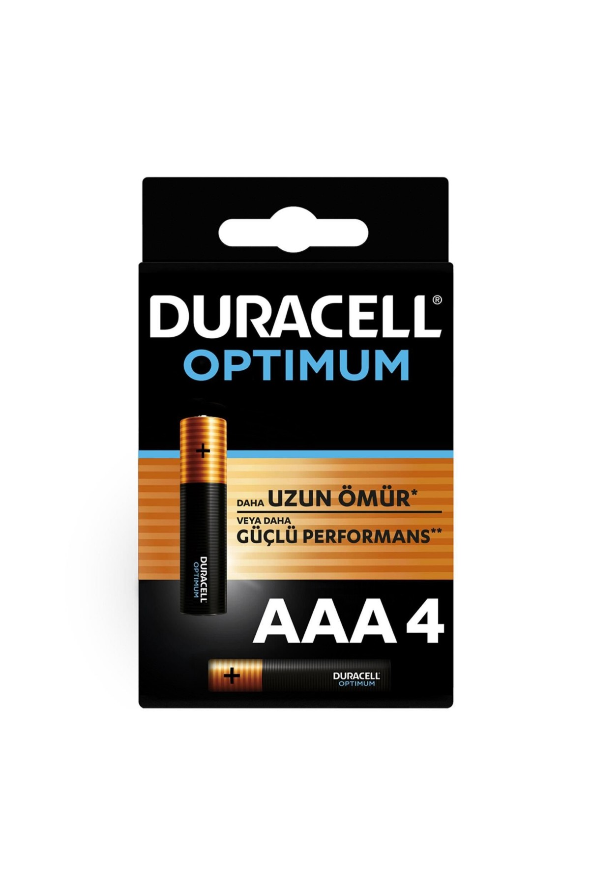 Lisinya202 Duracell Optimum Alkalin Pil AAA 4 lü Paket