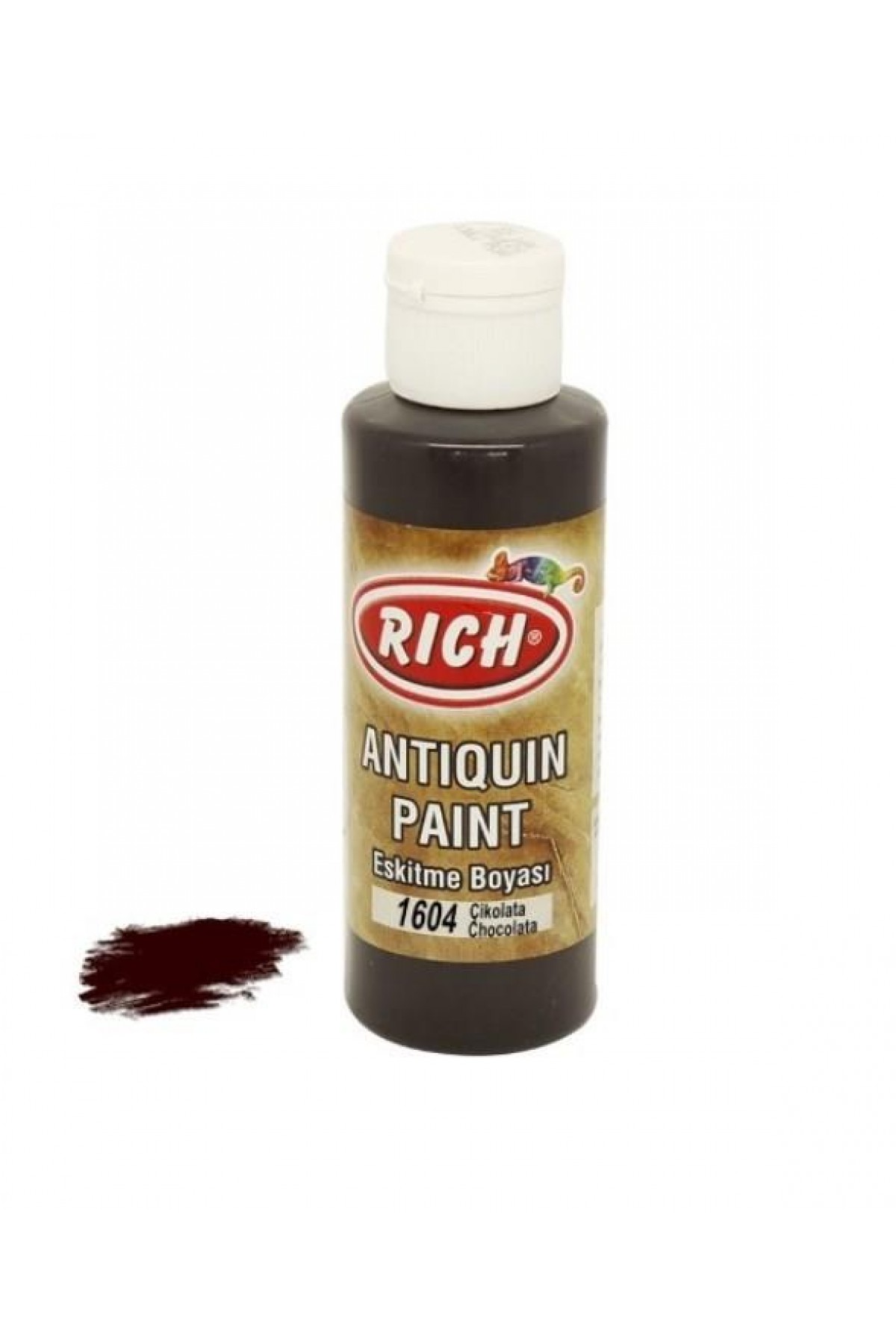 Rich 1604 Çikolata 120 ml Eskitme Ahşap Boyası Lisinya202 Rich 1604 Çikolata 120 ml Eskitme Ahşap Boyası
