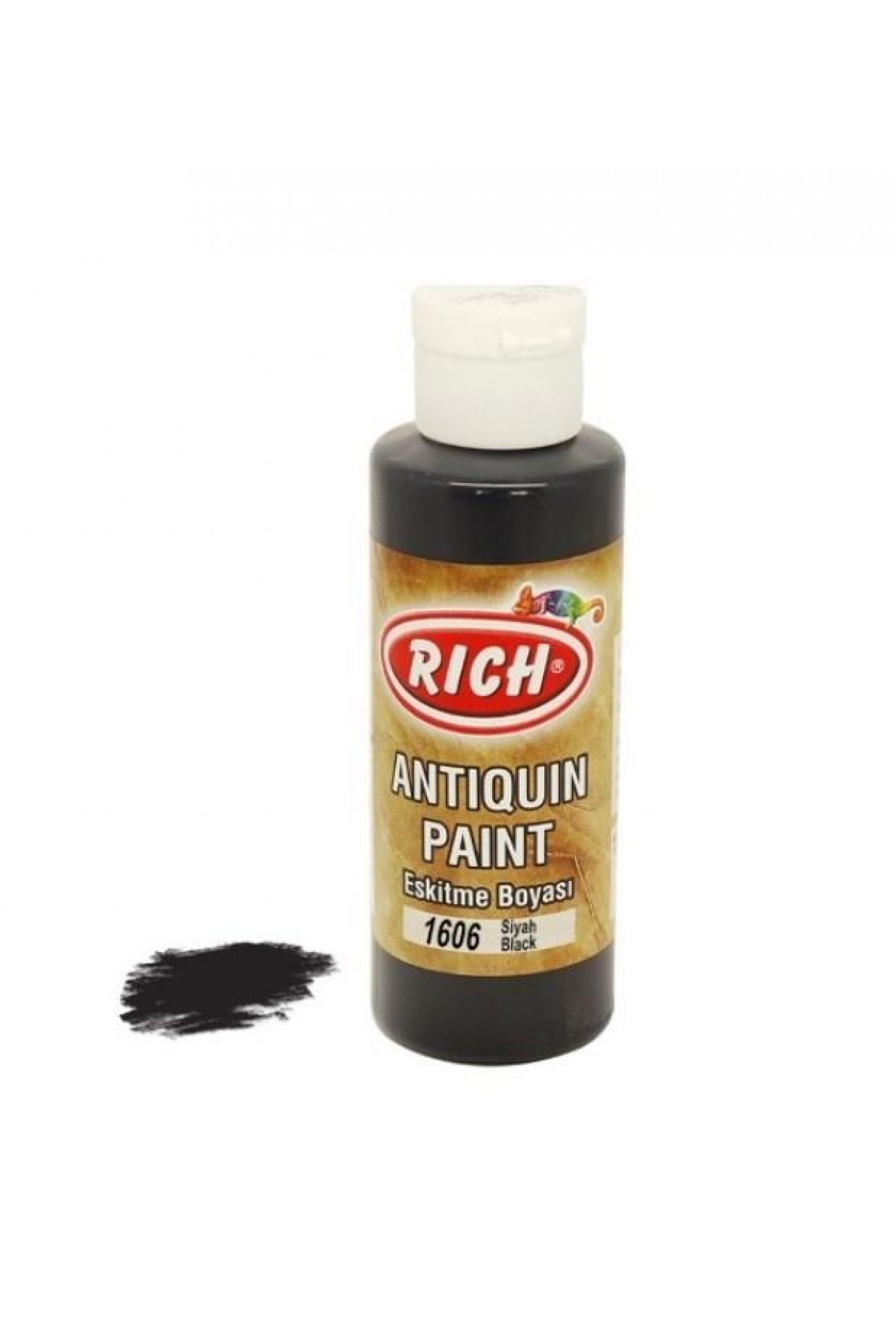 Rich 1606 Siyah 120 ml Eskitme Ahşap Boyası Lisinya202 Rich 1606 Siyah 120 ml Eskitme Ahşap Boyası