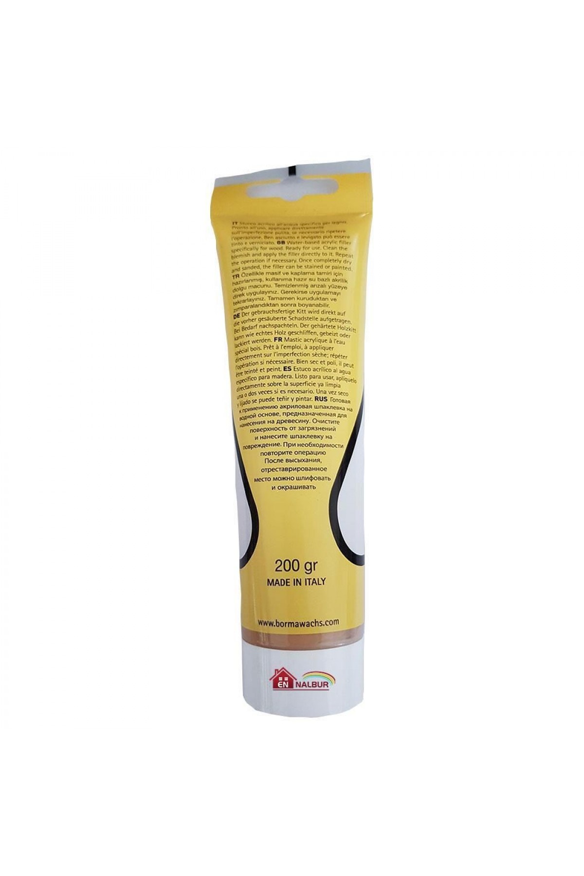 Borma Wachs Beyaz Tamir Macunu 200 Gr Lisinya202 Borma Wachs Beyaz Tamir Macunu 200 Gr