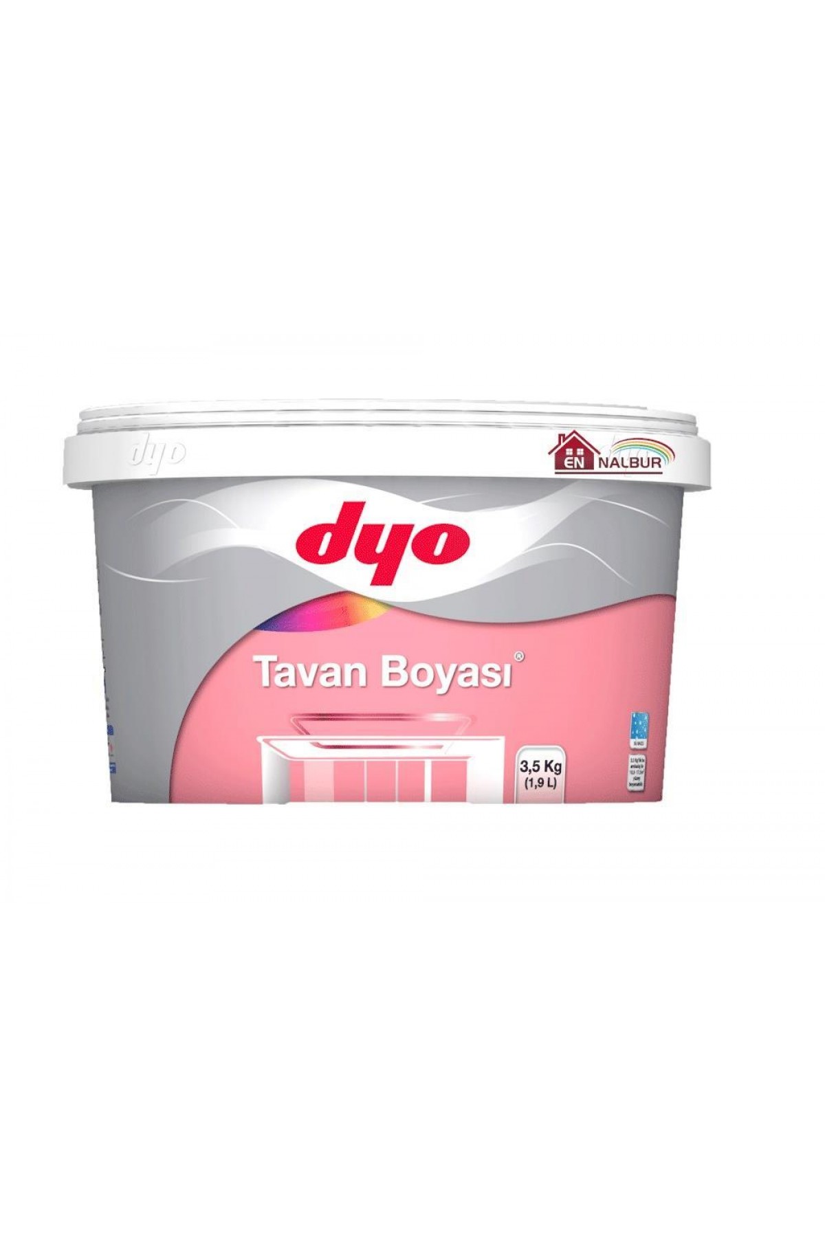 Lisinya202 Dyo Tavan Boyası 3,5 Kg Beyaz