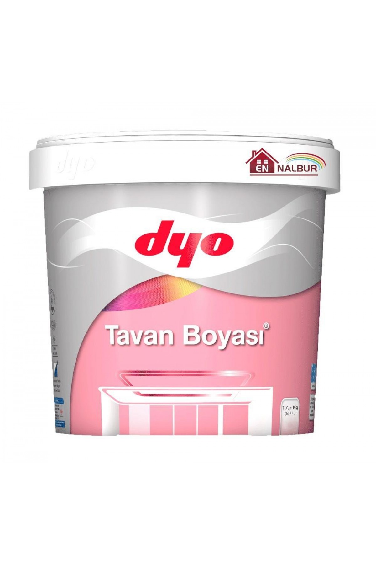 Lisinya202 Dyo Tavan Boyası 17,5 Kg Beyaz
