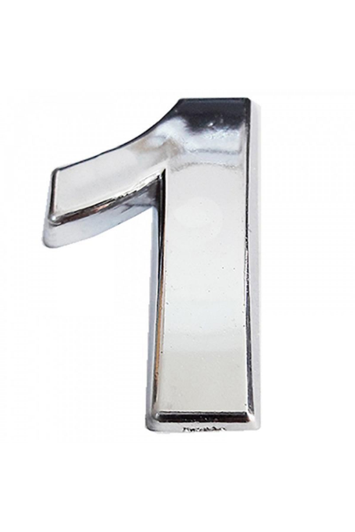 Lisinya202 Cemax Krom Yapışkanlı 1 Rakamı 5 cm