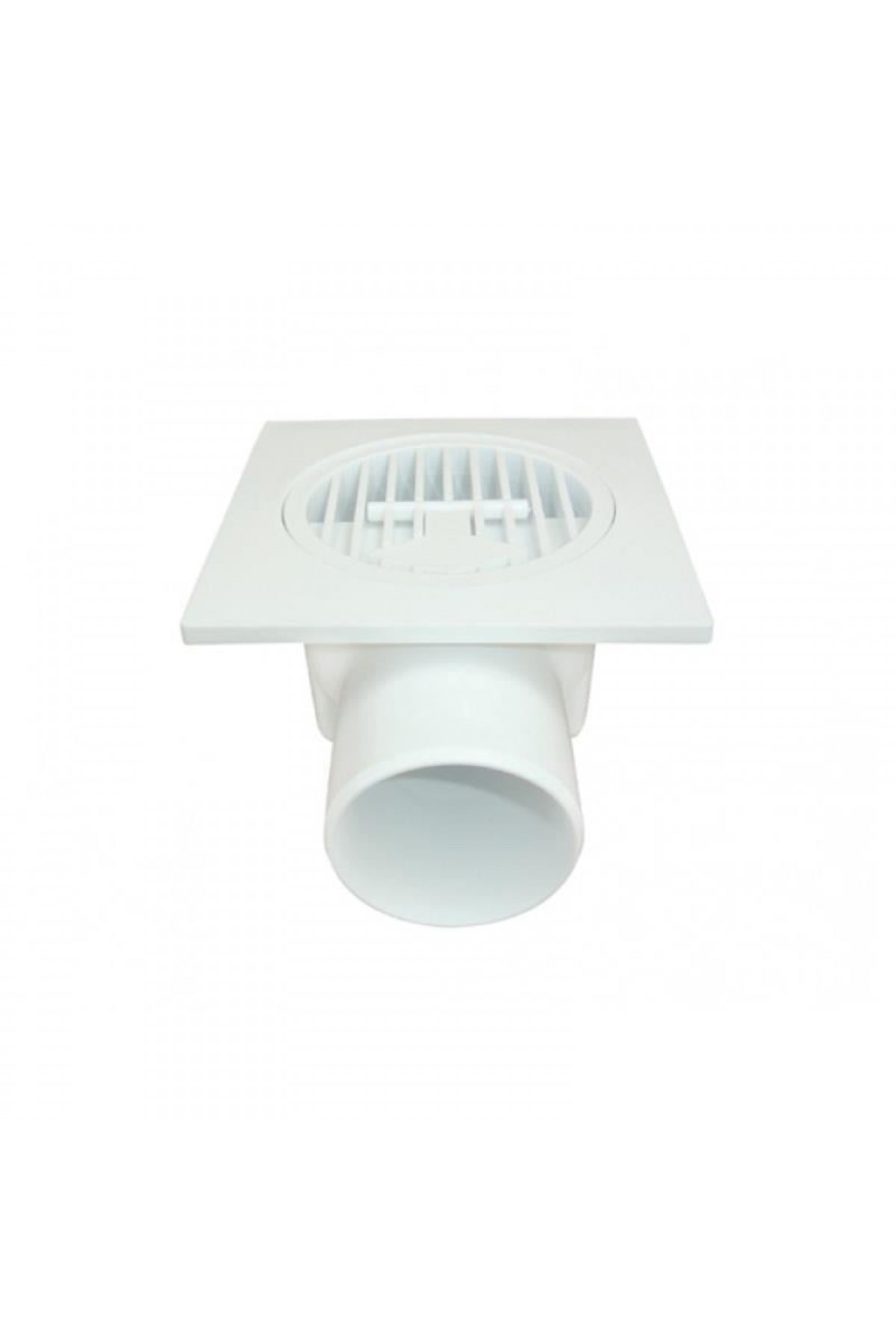 Lisinya202 Plastik Yer Süzgeci 10x10 cm 50 mm Yandan Çıkış