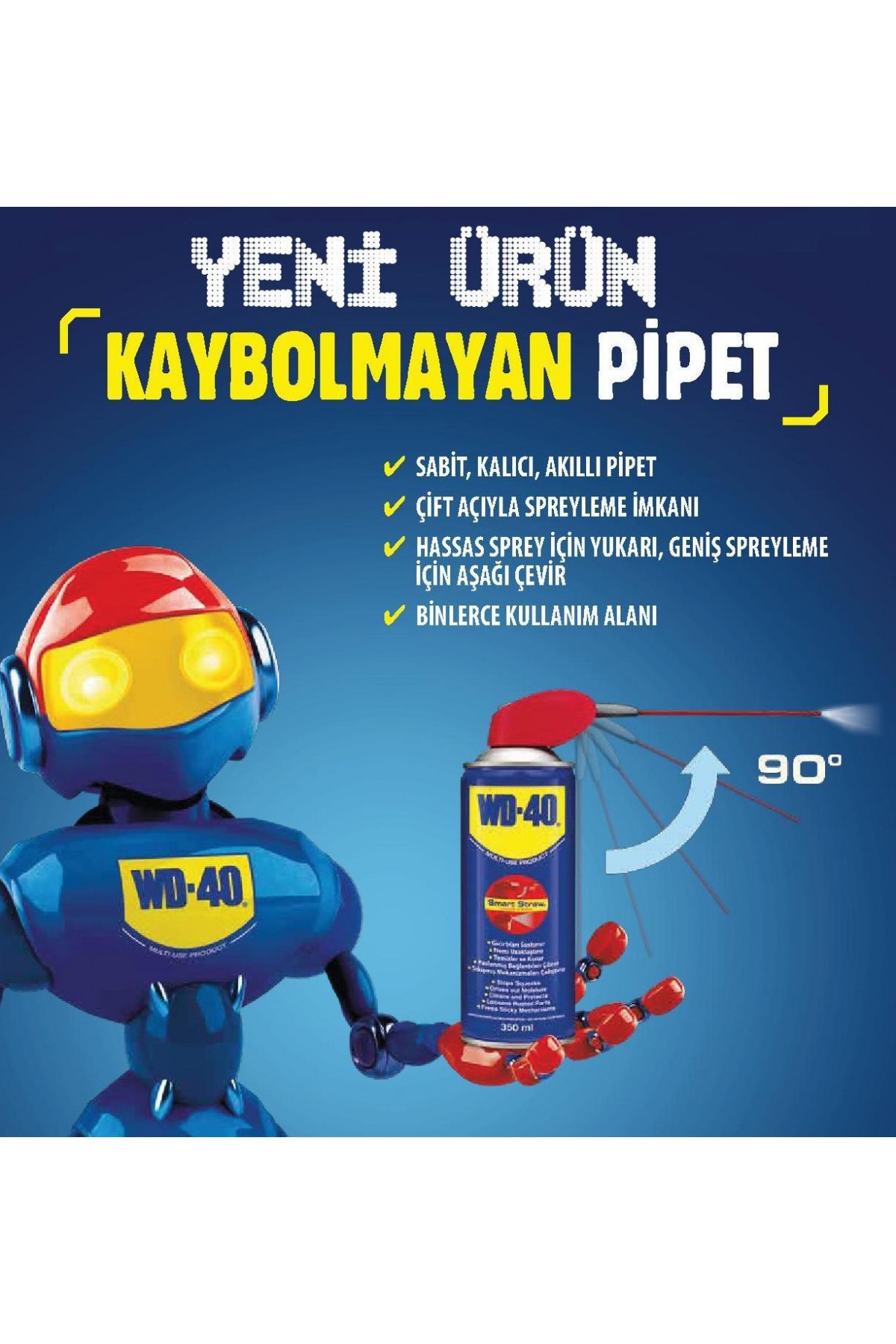 WD 40 Smart Straw Pas Sökücü Yağlayıcı 350 ml Lisinya202 WD 40 Smart Straw Pas Sökücü Yağlayıcı 350 ml