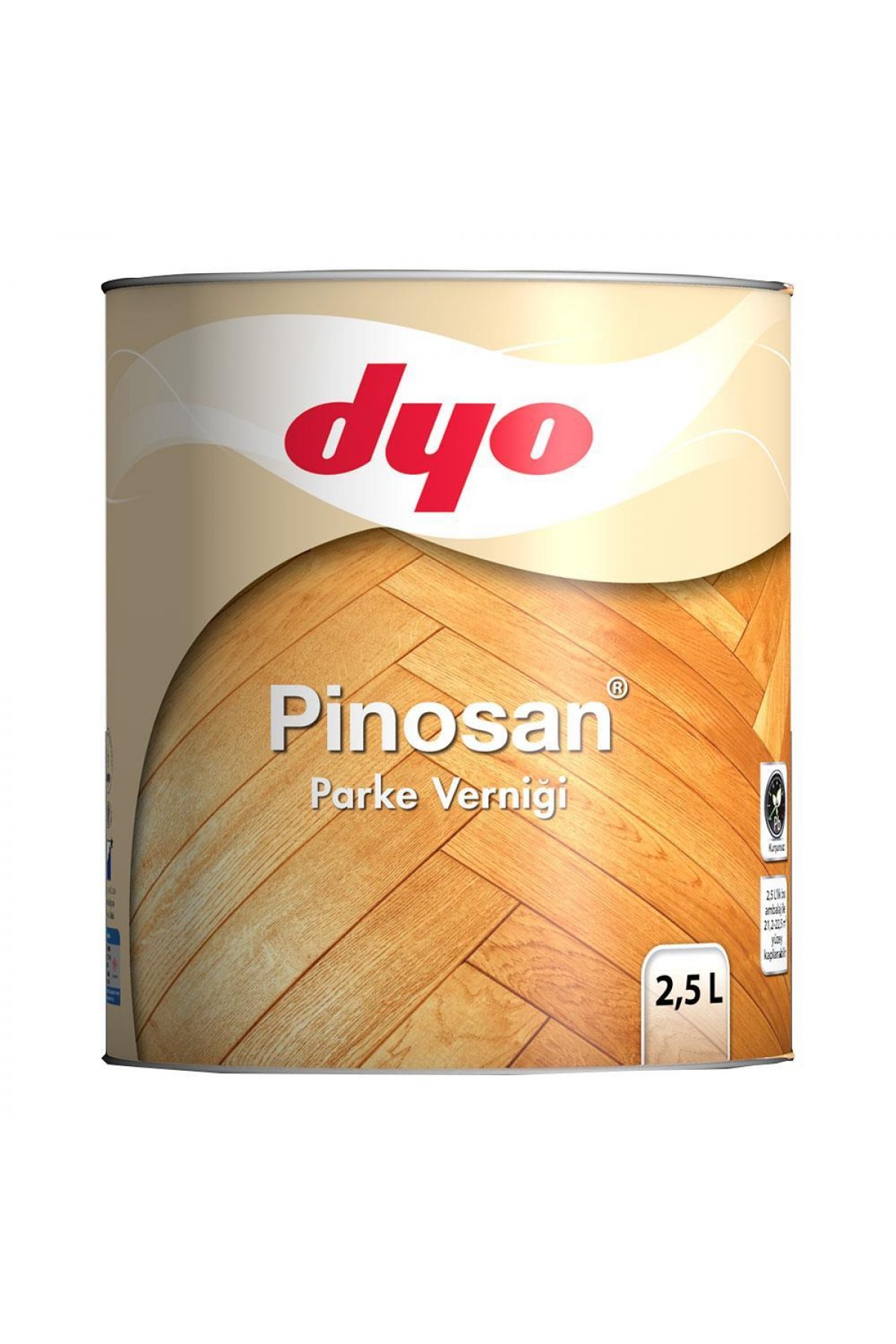 Lisinya202 Pinosan Parke Verniği Parlak 2,5 LT Cam Cila