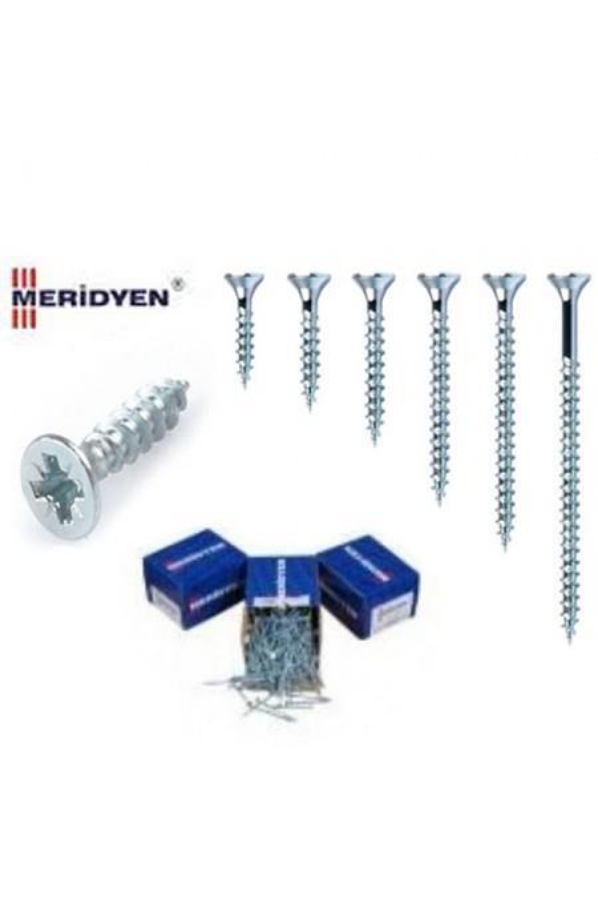 Meridyen Sunta Vidası 3,5X45 (50 Adet) Lisinya202 Meridyen Sunta Vidası 3,5X45 (50 Adet)
