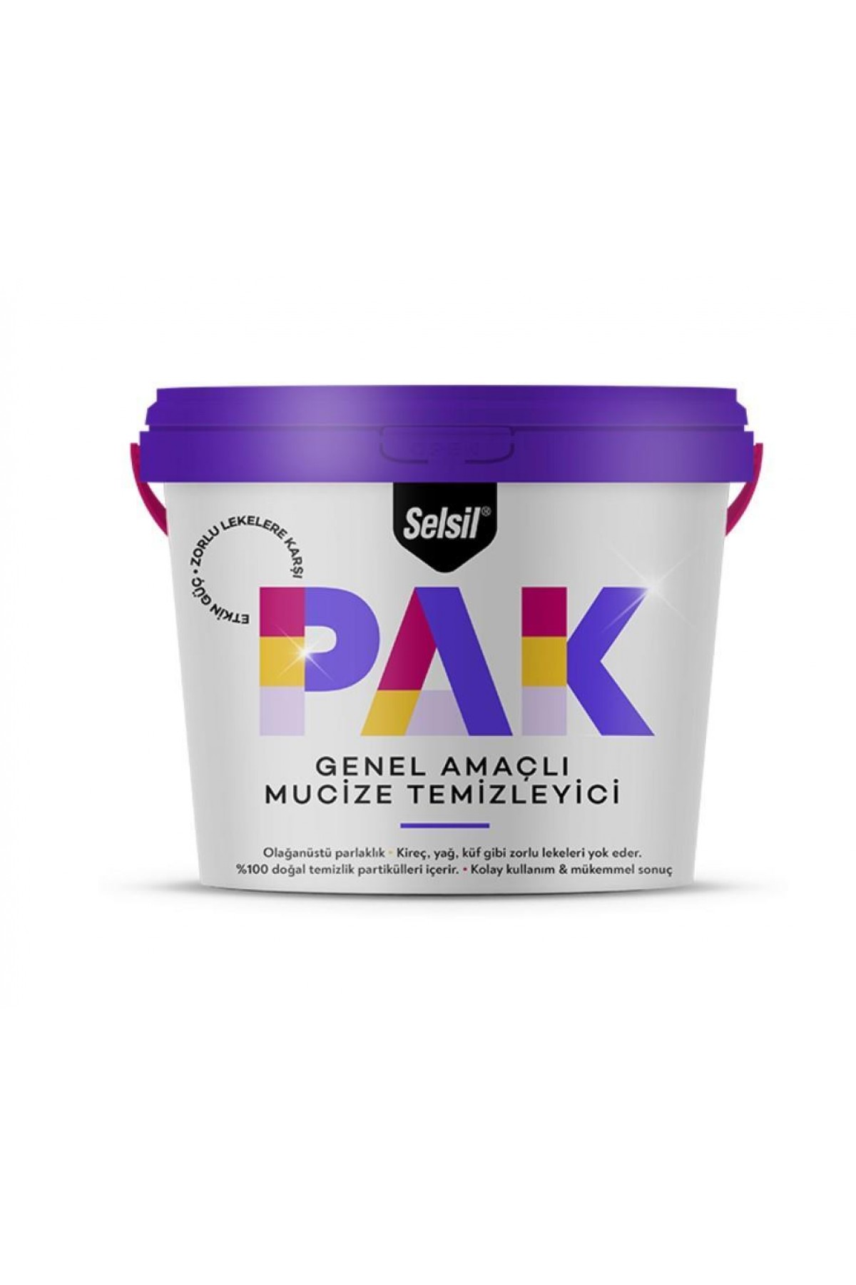 Selsil PAK Genel Amaçlı Mucize Temizleyici 500 gr Lisinya202 Selsil PAK Genel Amaçlı Mucize Temizleyici 500 gr