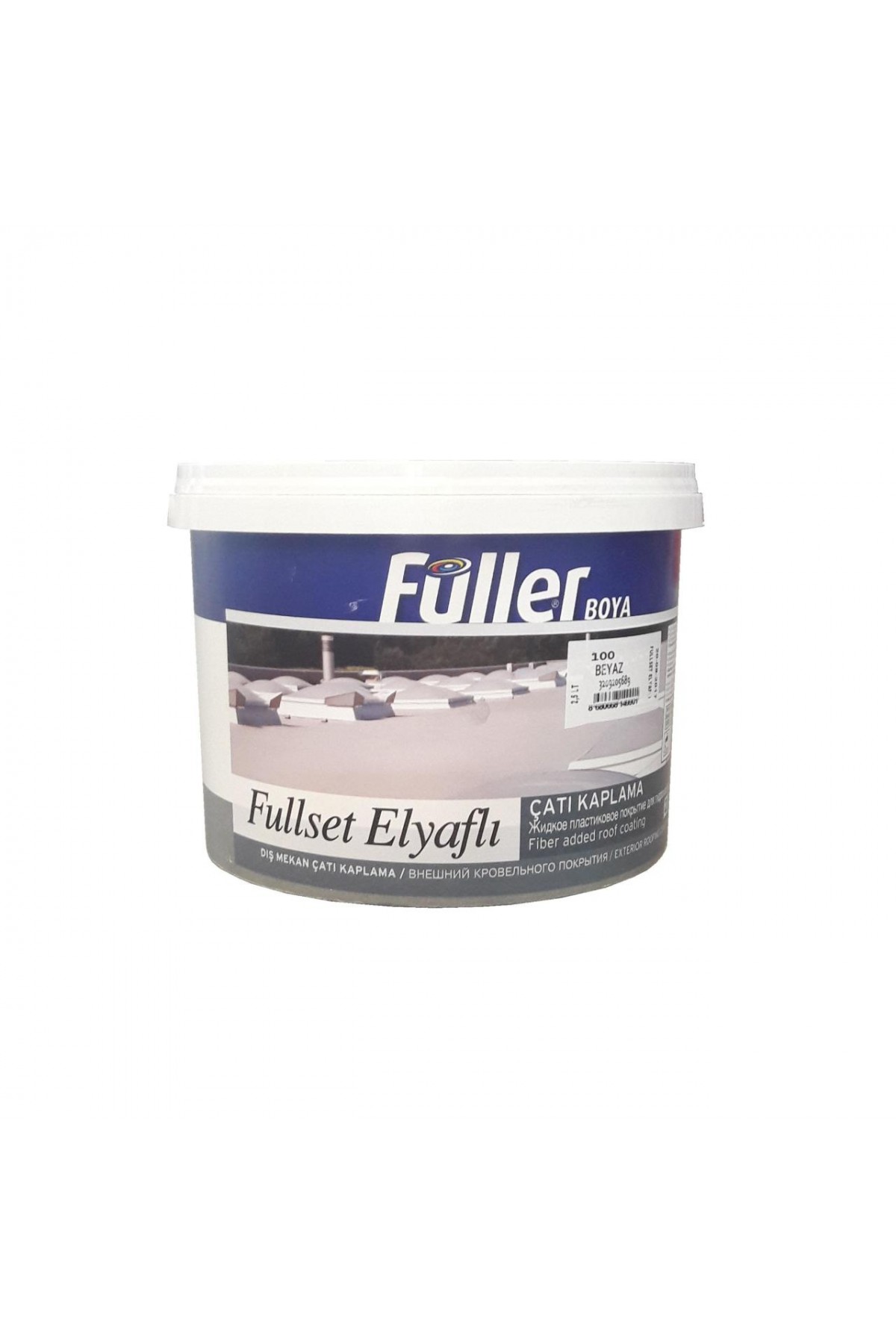 Fullset Elyaflı Çatı Kaplama 0,75 Litre Beyaz Lisinya202 Füller Fullset Elyaflı Çatı Kaplama 0,75 Litre Beyaz