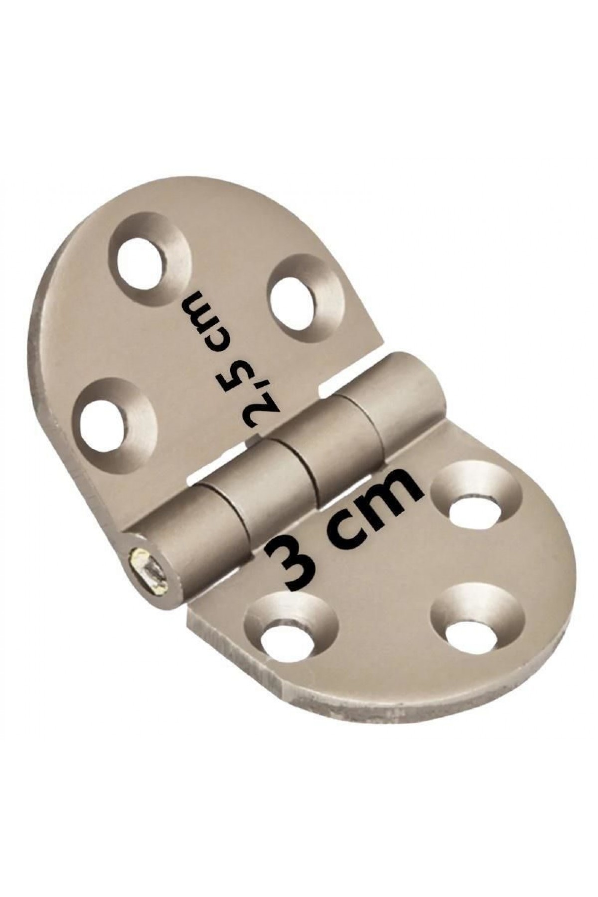 Lisinya202 Yüksel Oval Alüminyum Kasa Menteşesi 3 cm