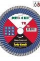 Procut TK 180 mm Turbo Kanallı Elmas Testere Lisinya202 Procut TK 180 mm Turbo Kanallı Elmas Testere