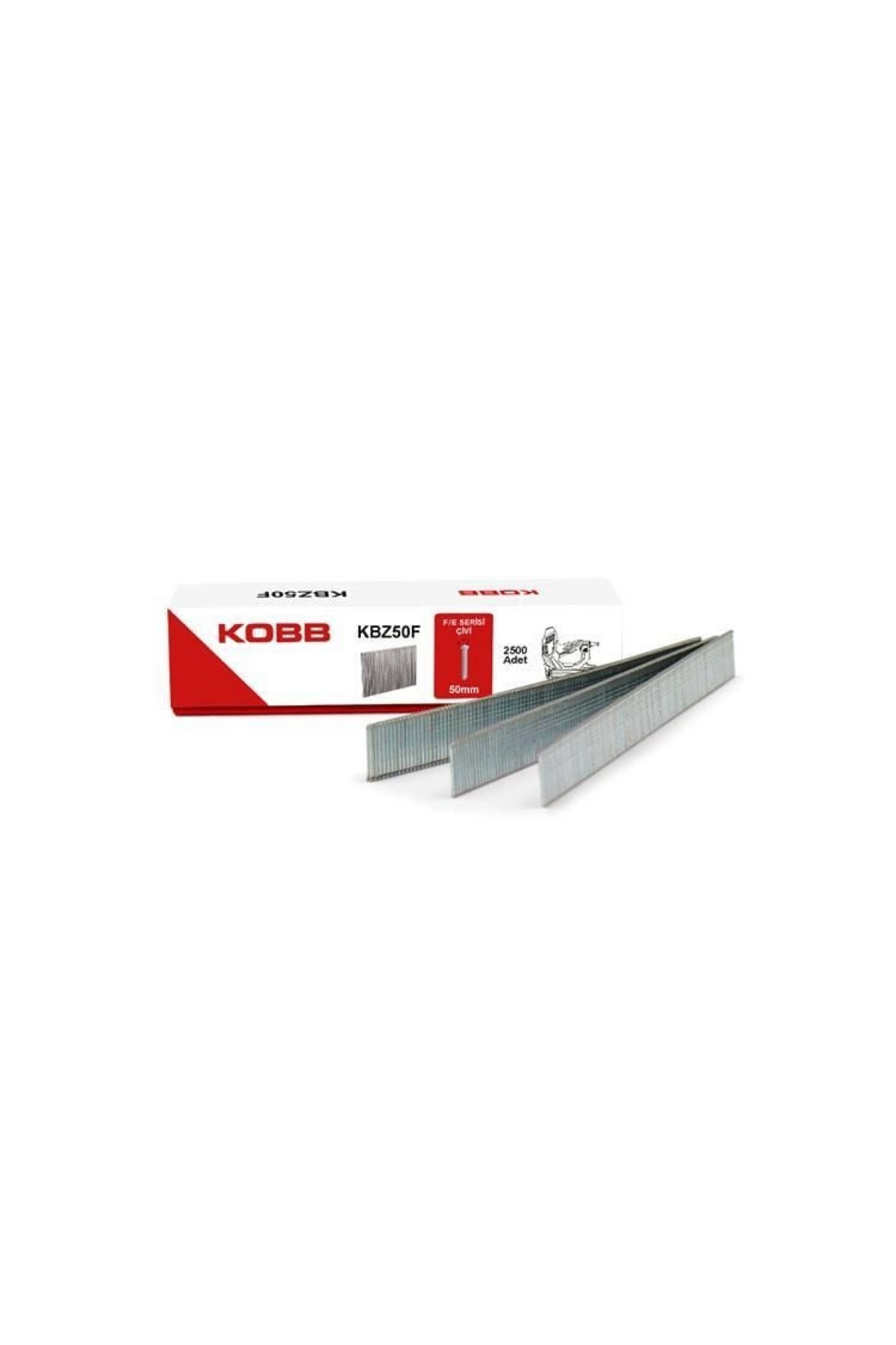 Lisinya202 Kobb KBZ50F 50 mm 2500 Adet Çivi Lisinya202 Kobb KBZ50F 50 mm 2500 Adet Çivi