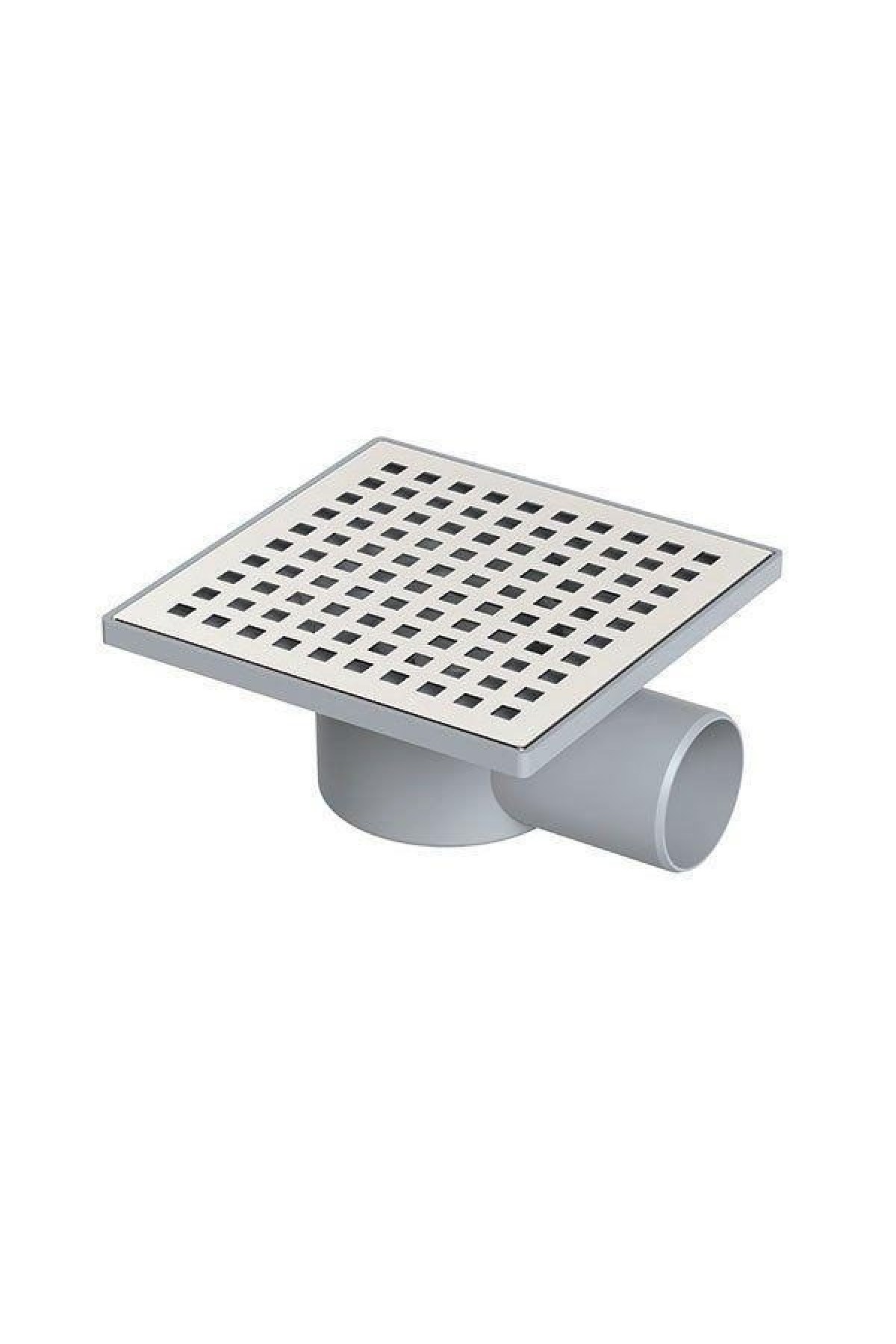 Lisinya202 Yer Süzgeci Kare 15X15 cm 70 mm Yandan Çıkışlı