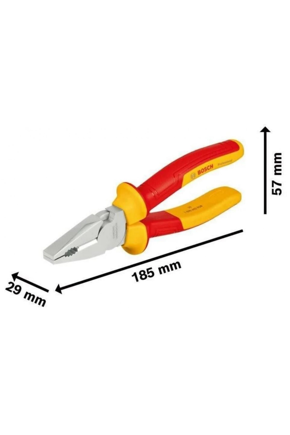 Bosch Profesyonel İzoleli Pense 180 mm Bosch Profesyonel İzoleli Pense 180 mm