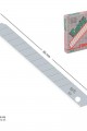Maket Bıçağı Yedek Bıçağı 80X9 mm İnce Yedek 10 Adet Lisinya202 Maket Bıçağı Yedek Bıçağı 80X9 mm İnce Yedek 10 Adet