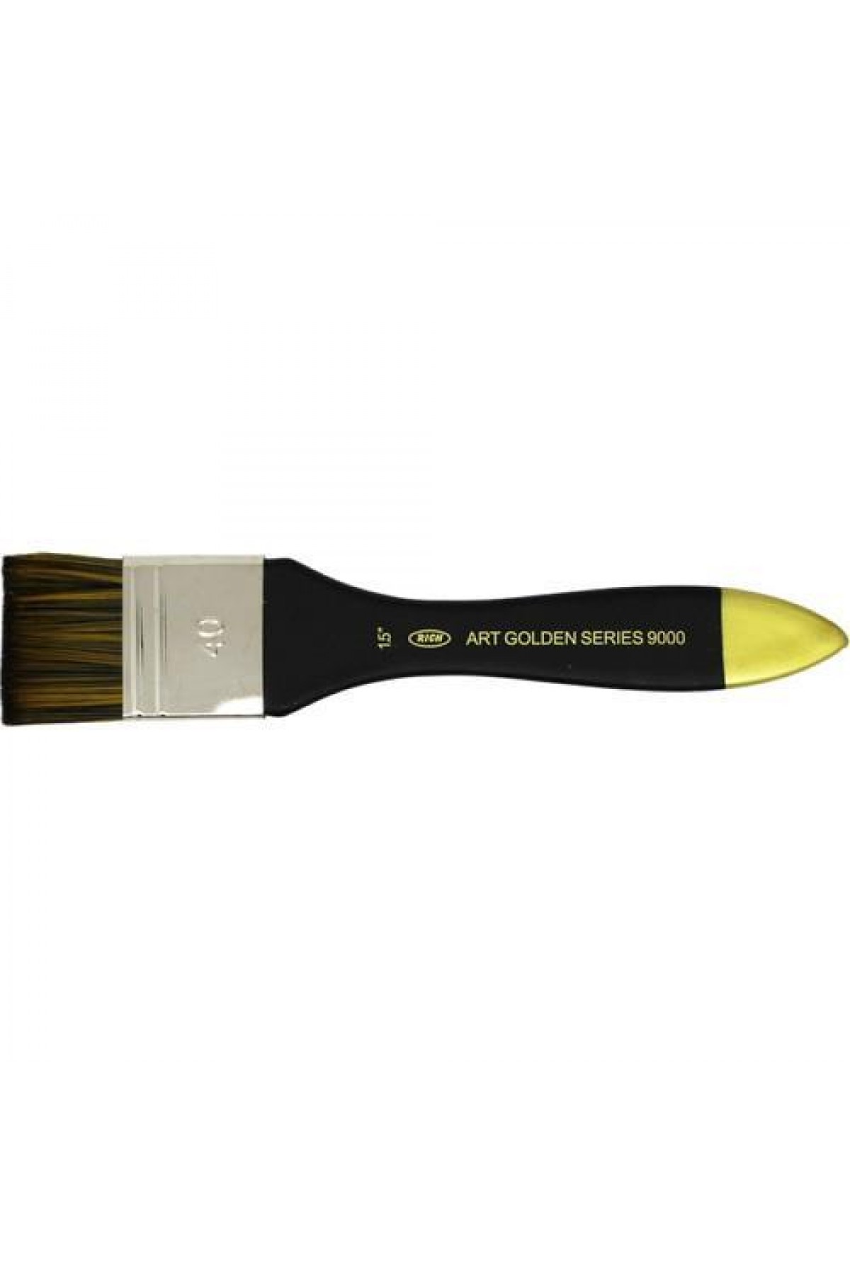 Lisinya202 Rich Art Golden Zemin Fırçası No 1,5 9000 Seri Sarı Uç 4 cm