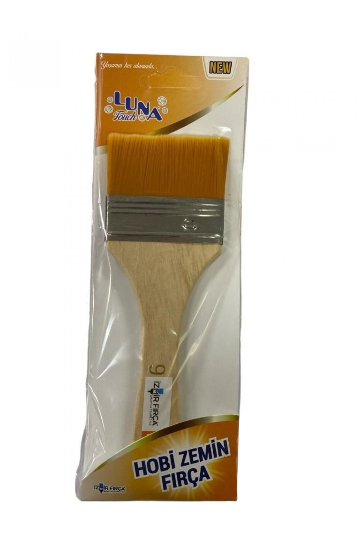 Lisinya202 Luna Zemin Fırça 9 No 5,5 cm Genişlik