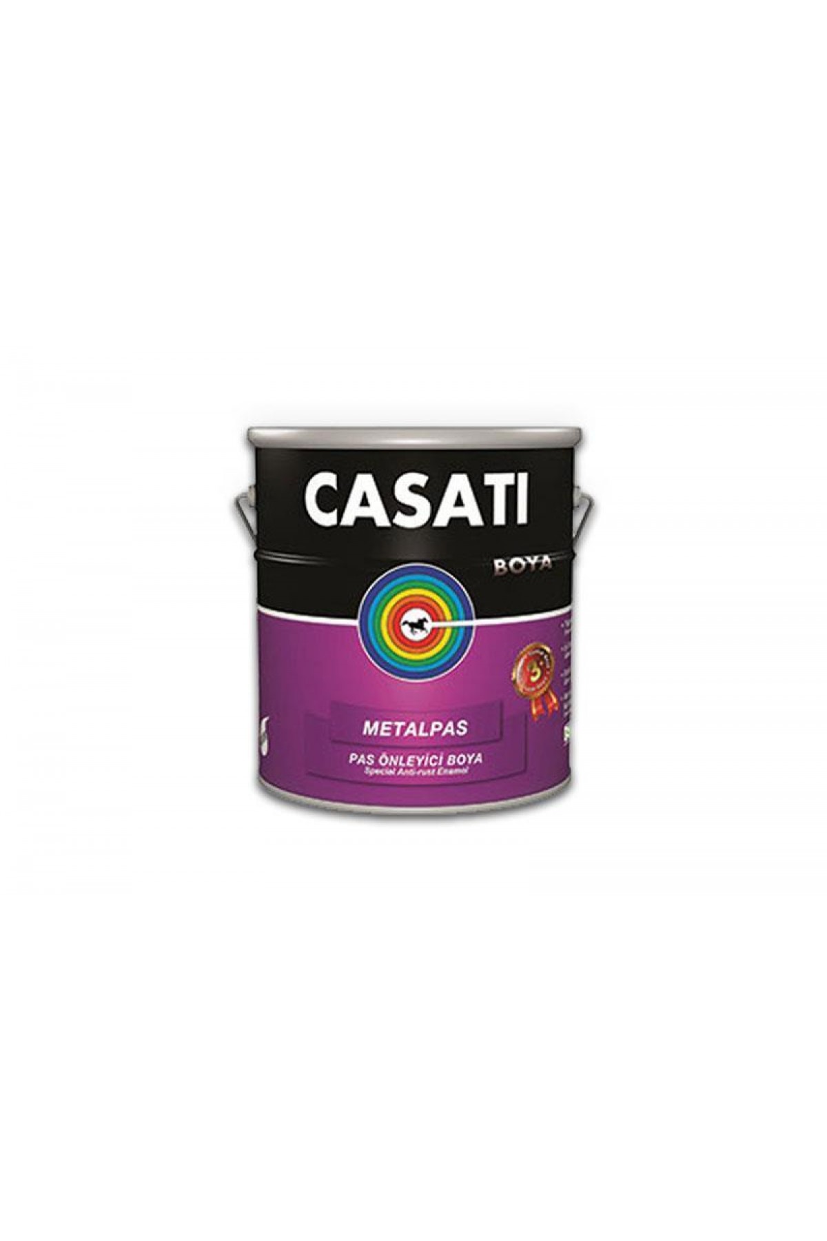 Lisinya202 Casati Metalpas Pas Önleyici Boya Altın 0,75 Litre