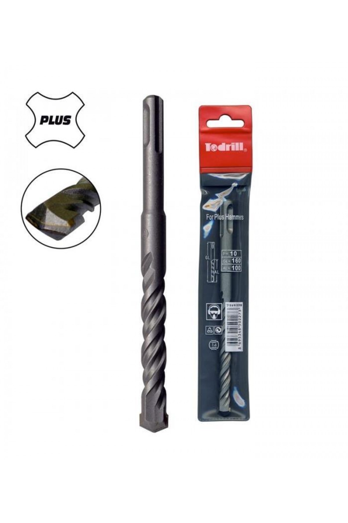 Todrill TD50205 Sds Plus Matkap Ucu 6x110 mm Lisinya202 Todrill TD50205 Sds Plus Matkap Ucu 6x110 mm