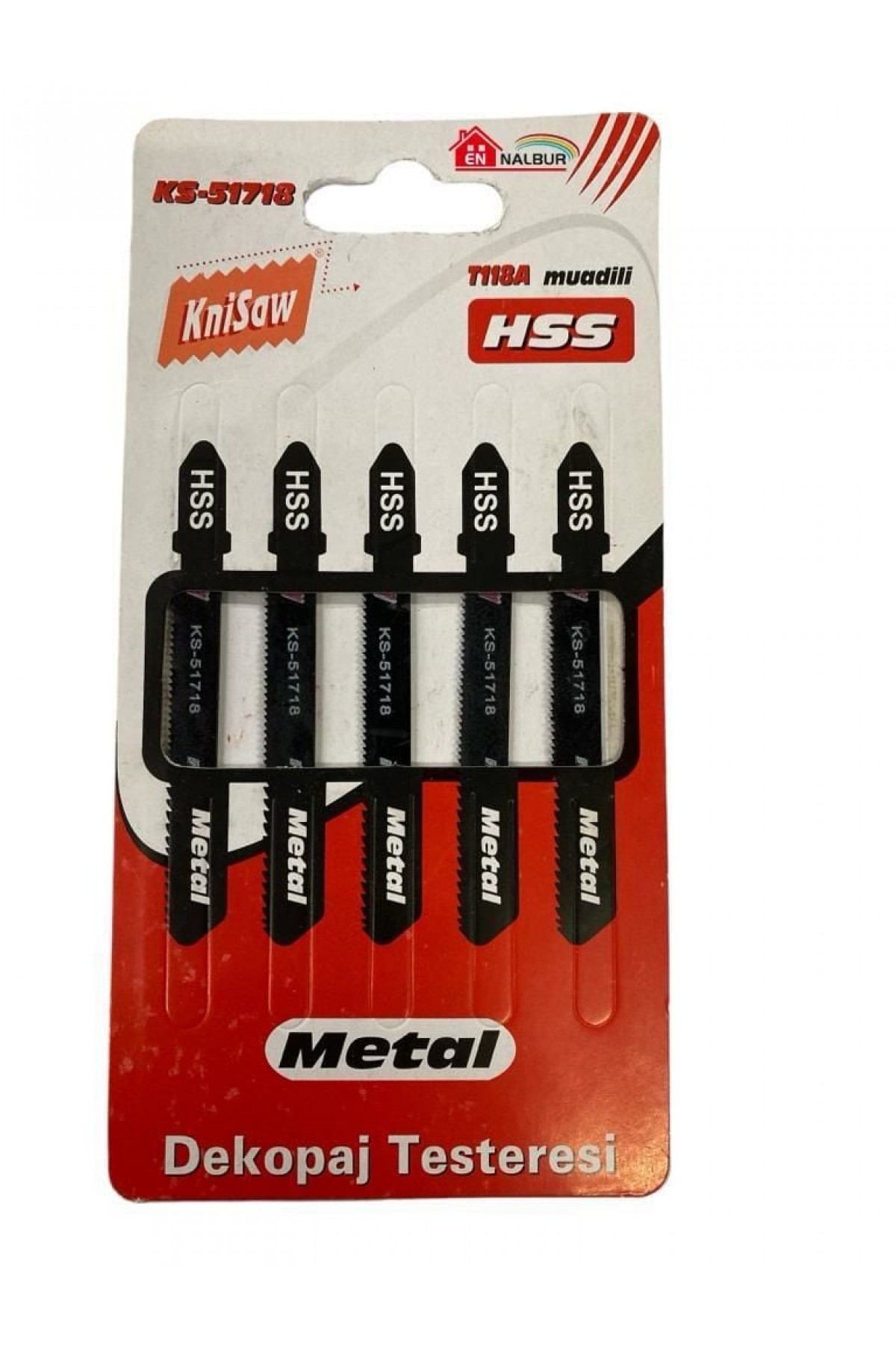Lisinya202 Knisaw 51718 Metal Dekupaj Testeresi 5 Parça