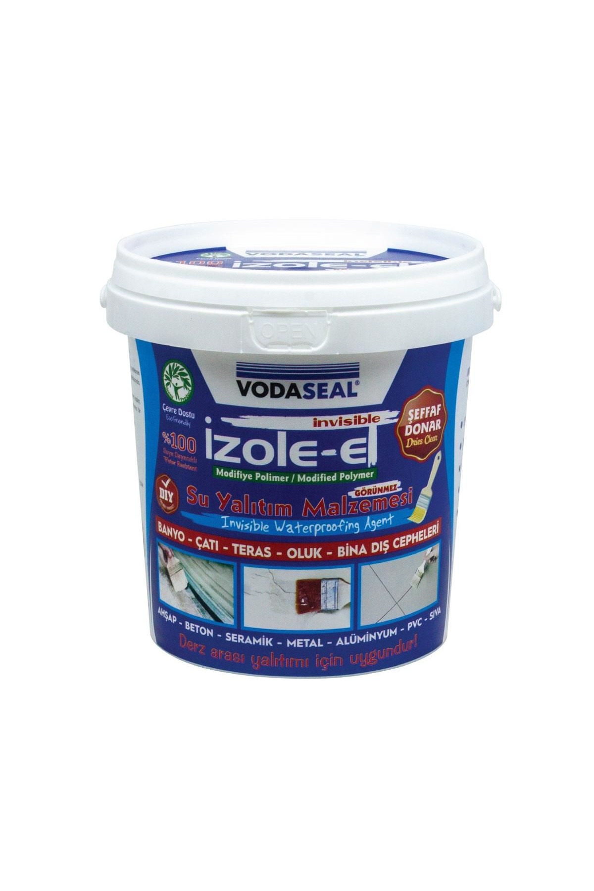 Vodaseal İzole Et Su Yalıtım Malzemesi Şeffaf 650 gr Vodaseal İzole Et Su Yalıtım Malzemesi Şeffaf 650 gr