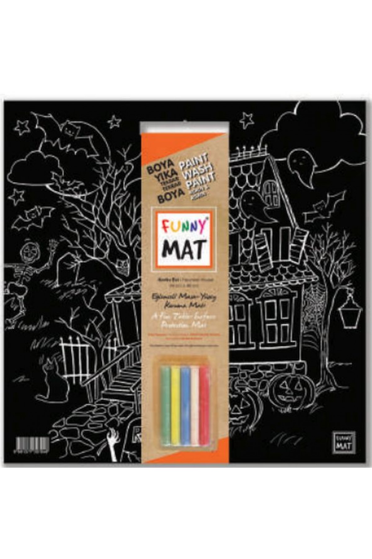 Funny Mat - Korku Evi 40x40cm Funny Mat - Korku Evi 40x40cm