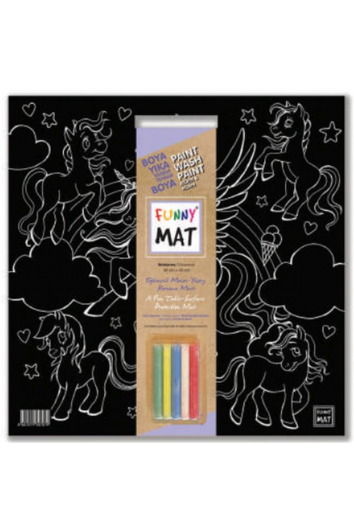 Funny Mat - Unıcorn 40x40cm