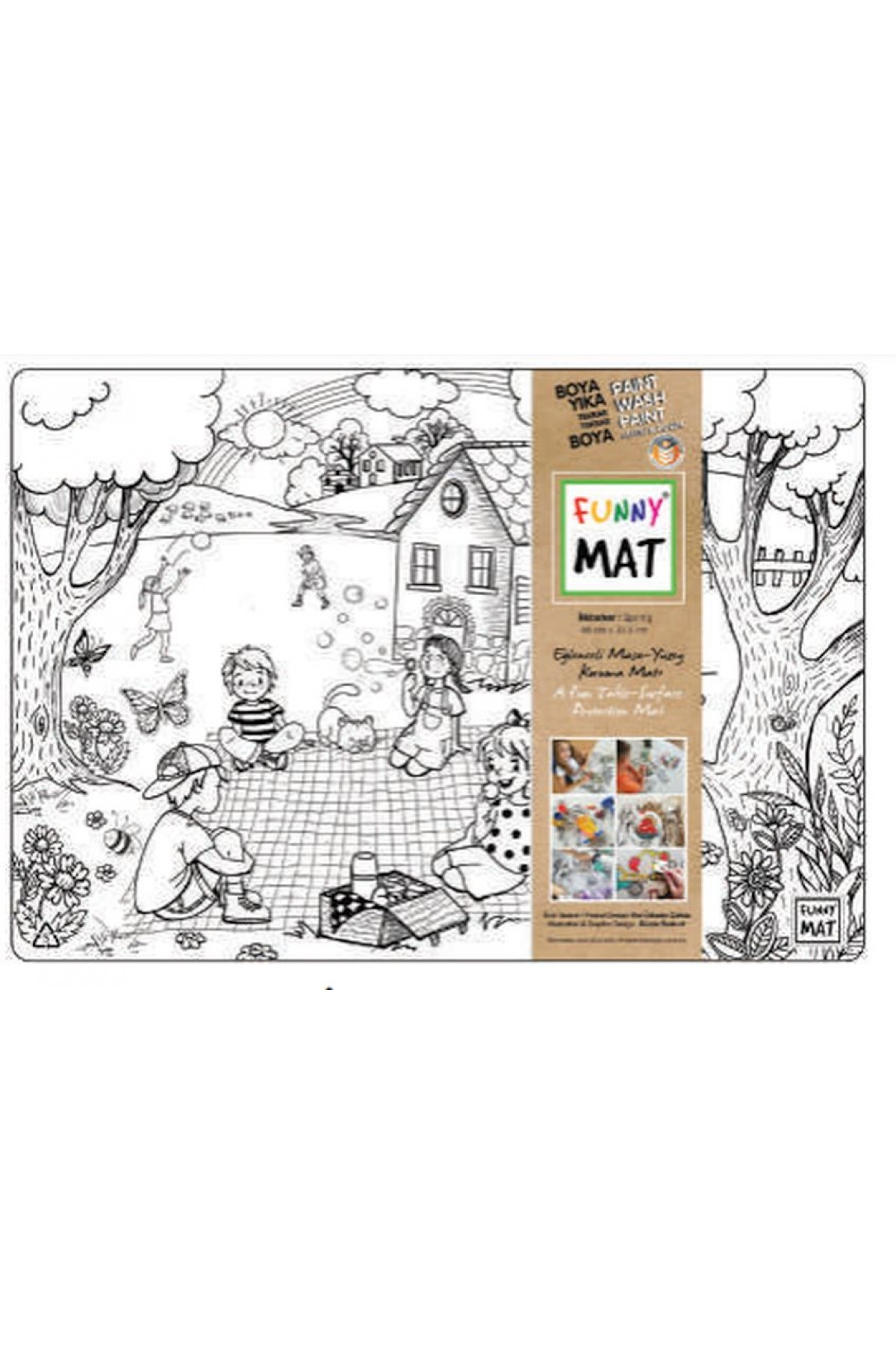 Funny Mat - İlkbahar 33,5 X 48 Cm