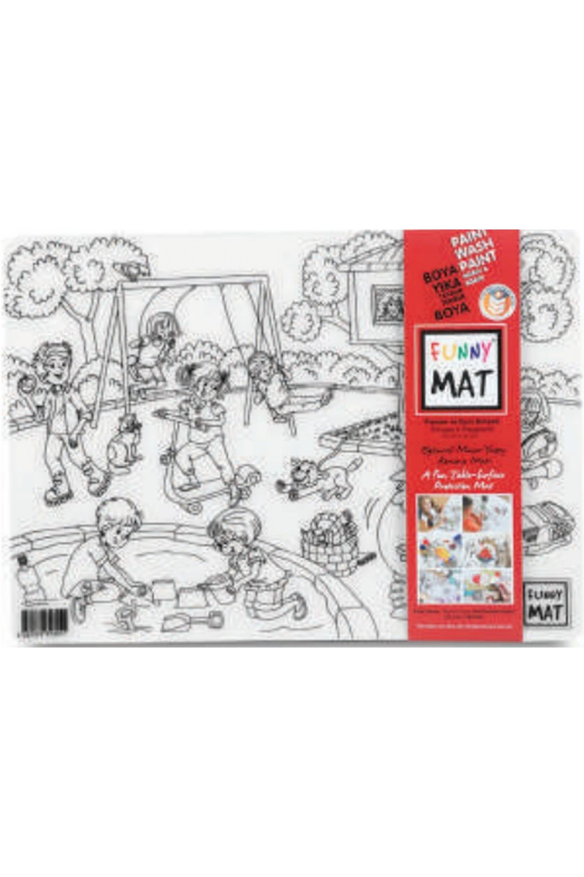 Funny Mat - Prenses Ve Oyun Bahçesi 25 X 35 Cm