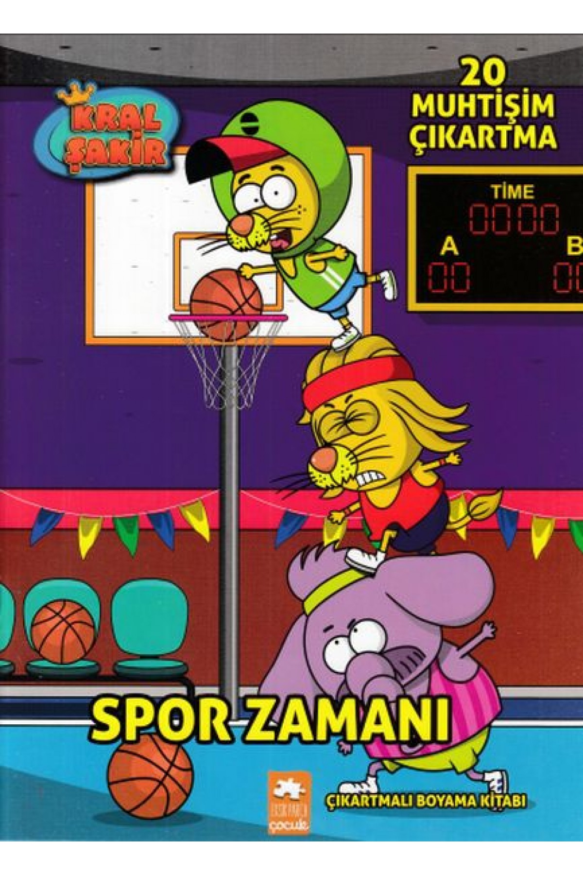 Kral Şakir - Spor Zamanı (Boyama) Kral Şakir - Spor Zamanı (Boyama)