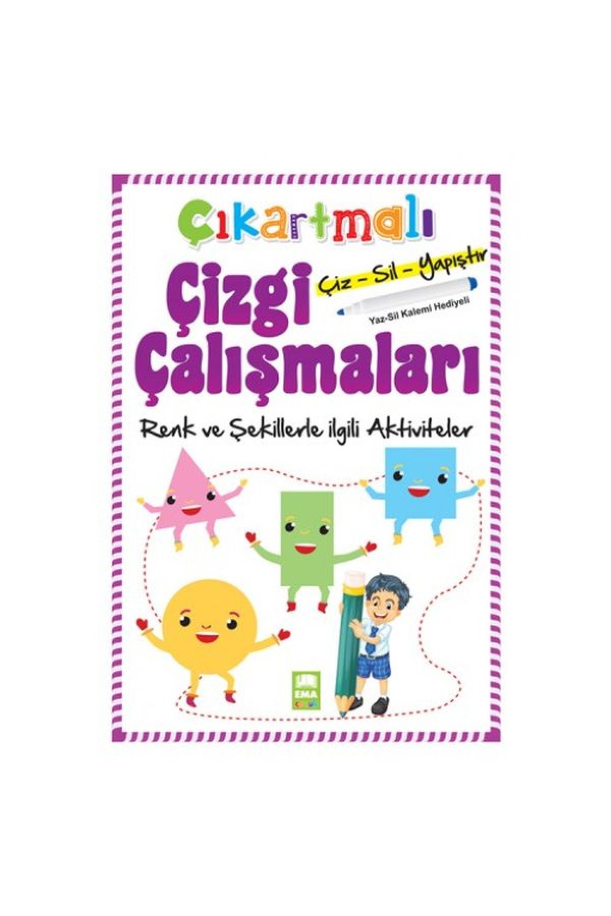 Çıkartmalı Çizgi Çalışmaları Renk ve Şekillerle İlgili Aktiviteler Çıkartmalı Çizgi Çalışmaları Renk ve Şekillerle İlgili Aktiviteler
