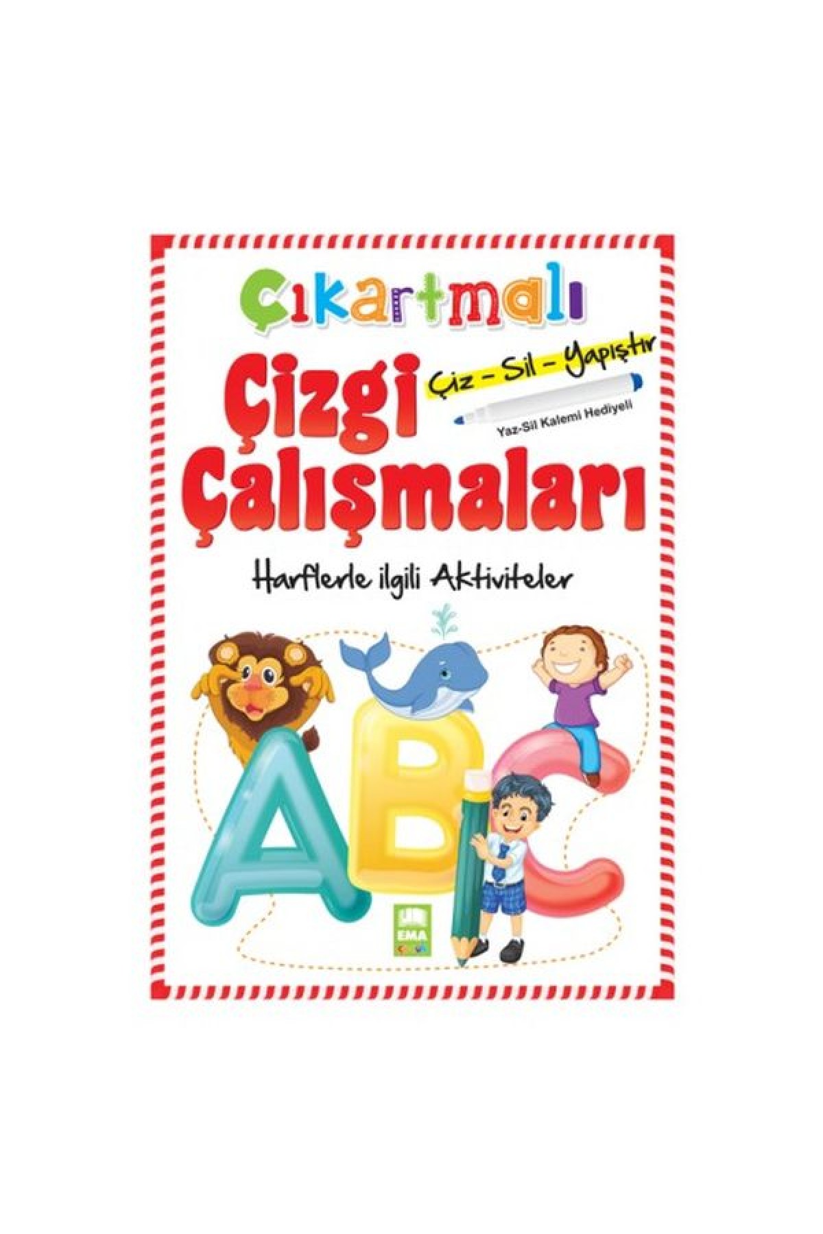 Çıkartmalı Çizgi Çalışmaları Harflerle İlgili Aktiviteler Çıkartmalı Çizgi Çalışmaları Harflerle İlgili Aktiviteler