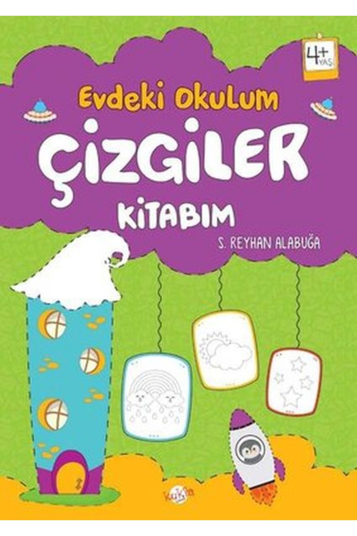 Evdeki Okulum Çizgiler Kitabım 4+Yaş Evdeki Okulum Çizgiler Kitabım 4+Yaş