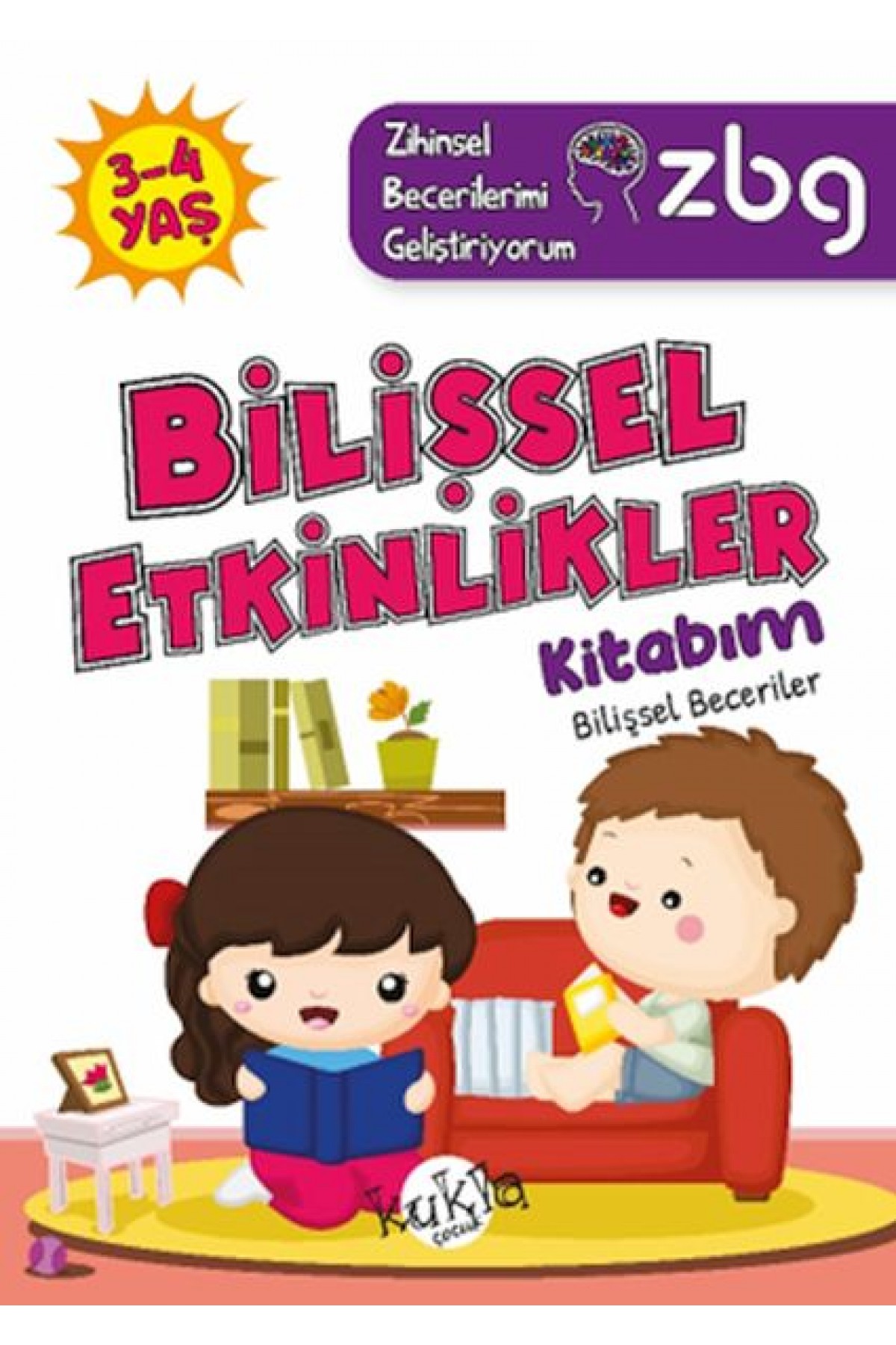 ZBG 3-4 Yaş Bilişsel Etkinlikler Kitabım