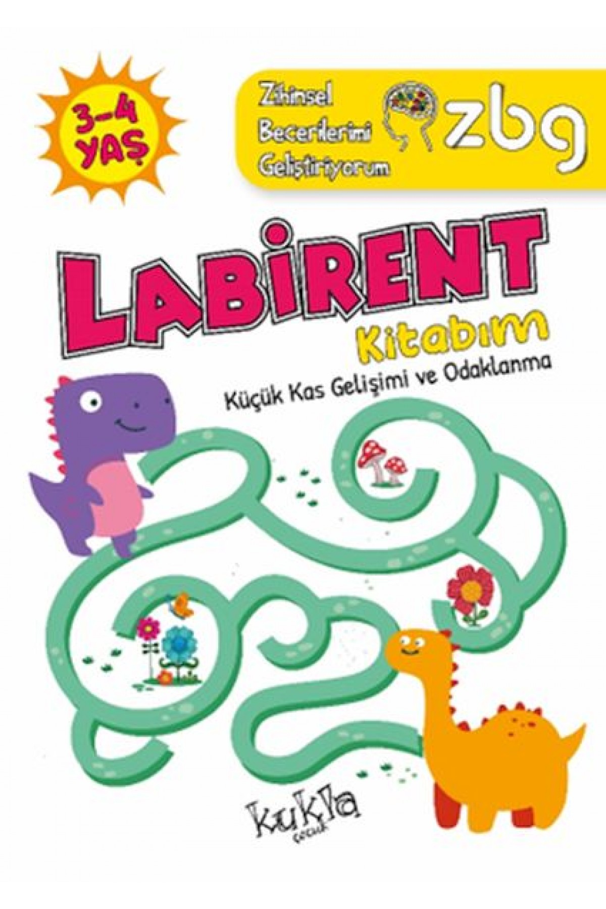 ZBG 3-4 Yaş Labirent Kitabım