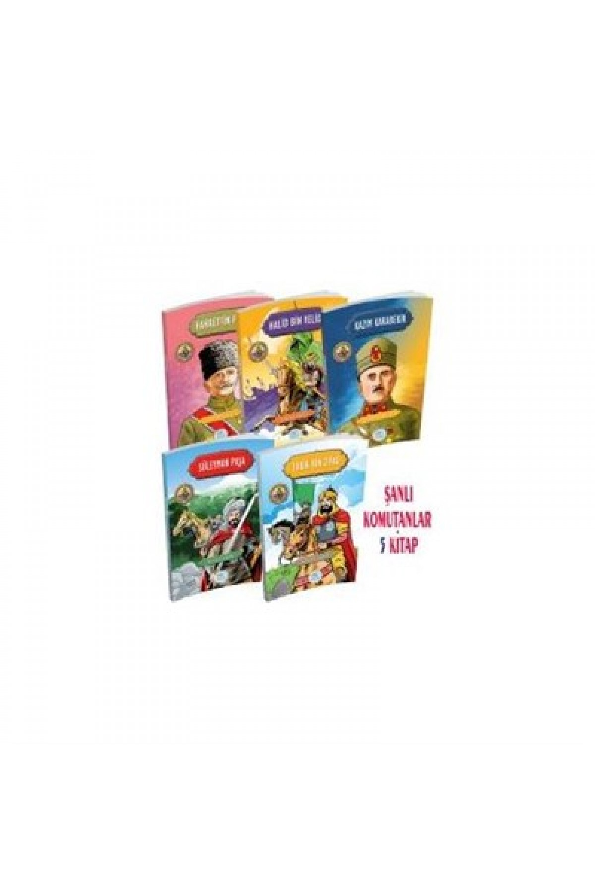 Şanlı Komutanlar İz Bırakanlar Serisi 5 Kitap Set Şanlı Komutanlar İz Bırakanlar Serisi 5 Kitap Set
